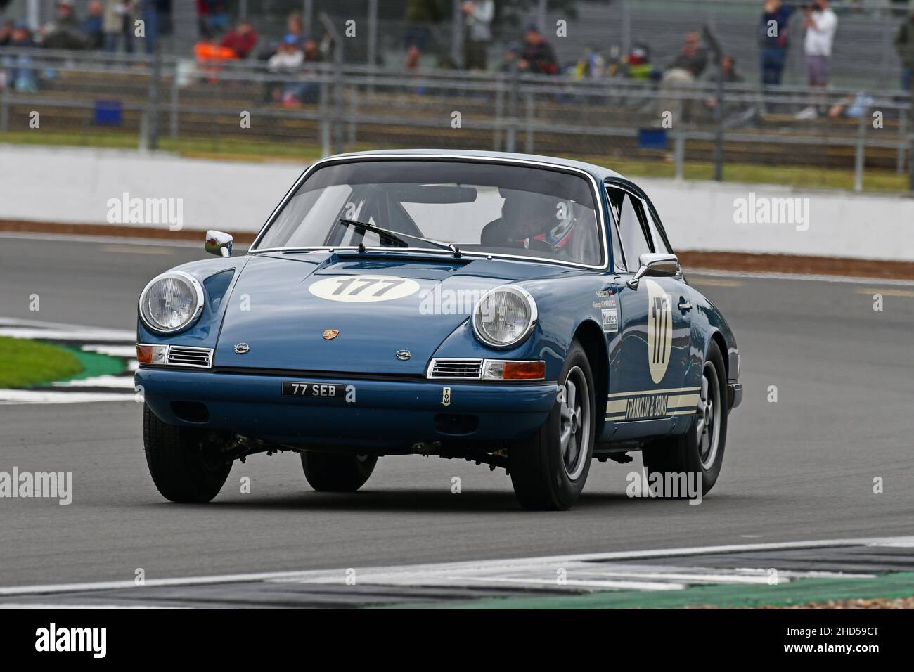 George Gamble, Sebastian Perez, Porsche 911, International Trophy for Classic GT Cars - Pre 1966, une mini-course d'endurance pour les voitures GT d'avant 1966, un deux dr Banque D'Images