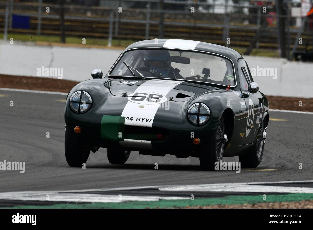 Marc Gordon, Nick Finburgh, Lotus Elite, International Trophy for Classic GT Cars - Pre 1966, une mini-course d'endurance pour les voitures GT d'avant 1966, un deux pilotes Banque D'Images