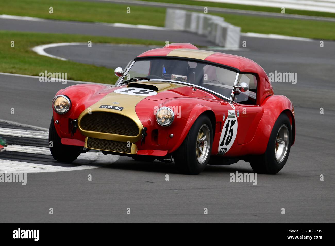 Oliver Bryant, AC Cobra, International Trophy for Classic GT Cars - Pre 1966, une mini-course d'endurance pour les voitures GT d'avant 1966, une course de deux pilotes avec une com Banque D'Images