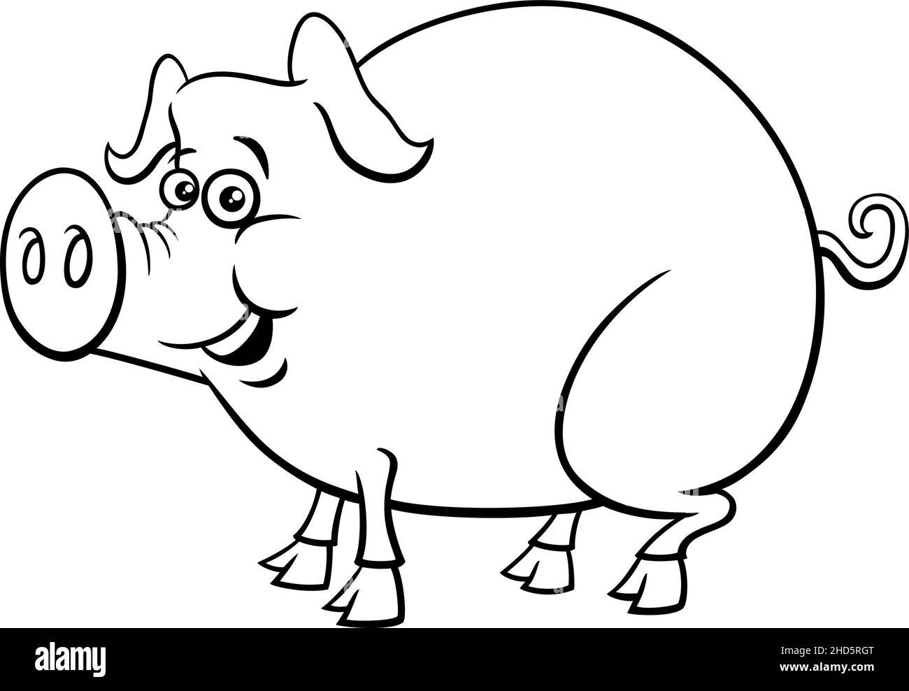 Dessin Anime Noir Et Blanc Illustration De Drole De Porc Ferme Animal Caractere Coloriage Page Livre Image Vectorielle Stock Alamy Dessin Anime Noir Et Blanc Illustration De Drole De Porc Ferme Animal Caractere Coloriage Page Livre Image Vectorielle Stock Alamy