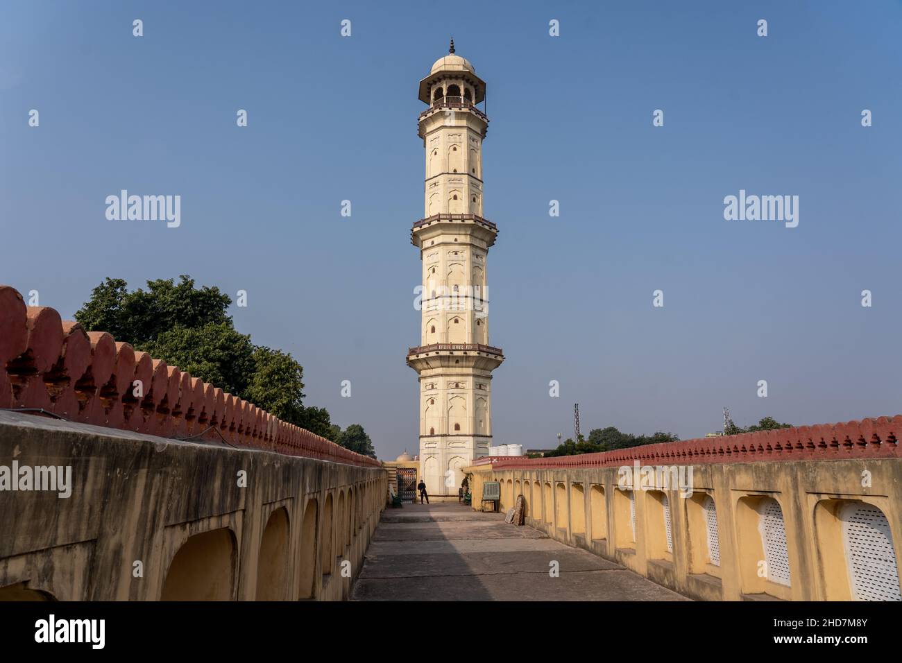 Iswari Minar Swarga Sal Minaret in Japiur, Inde Banque D'Images