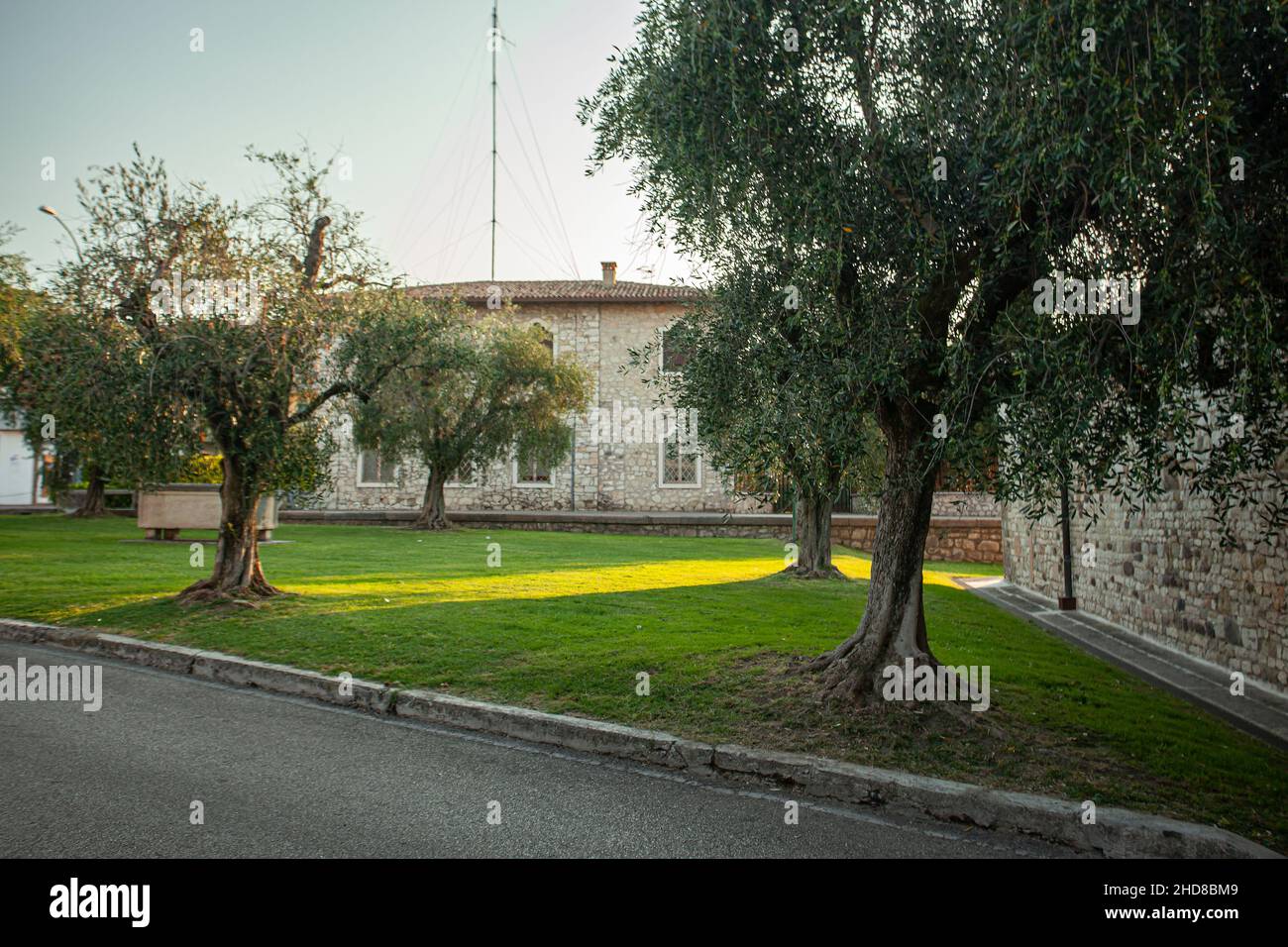 Église San Severo à Bardolino en Italie Banque D'Images