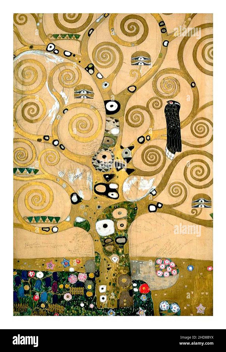 Peinture artistique vintage Gustav Klimt Photo Stock - Alamy