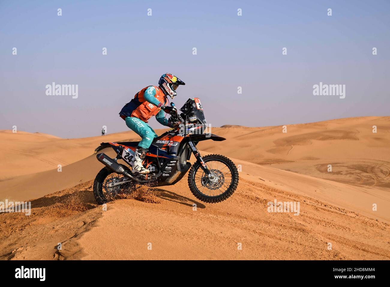 24 Chapiliere Camille Fra Team Baines Rally Ktm 450 Rally Replica Moto Action Pendant La Phase 3 Du Dakar Rally 22 Entre Al Artawiya Et Al Qaysumah Le 4th 22 Janvier A 24 Chapiliere Camille Fra Team Baines Rally Ktm 450 Rally Replica Moto Action Pendant La Phase 3 Du Dakar Rally 22 Entre Al Artawiya Et Al Qaysumah Le 4th 22 Janvier A