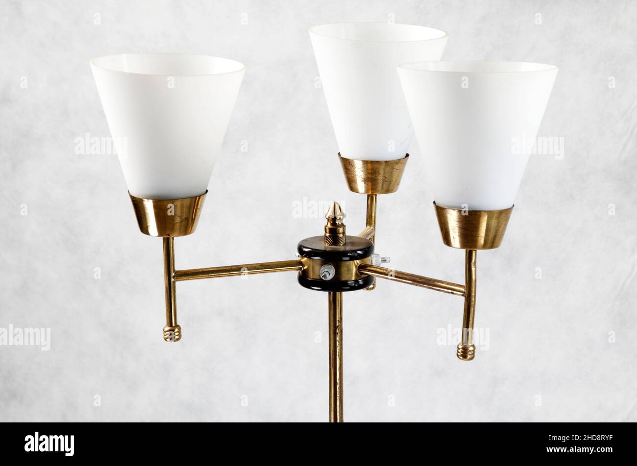 lampe de table ancienne Banque D'Images