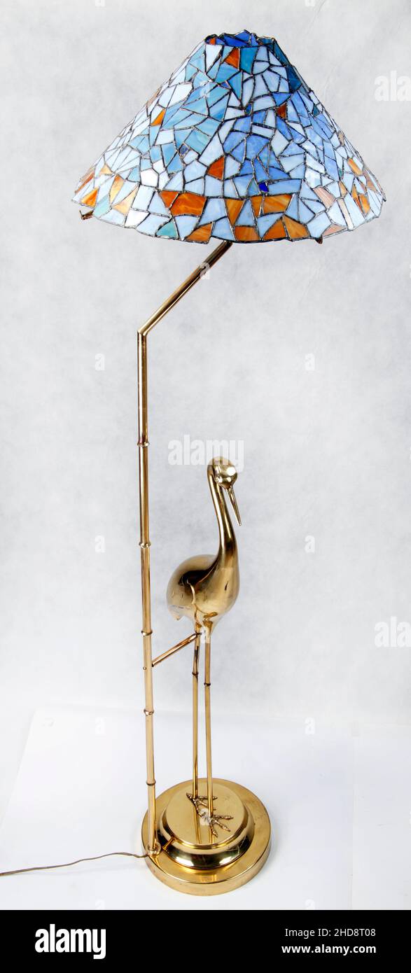 lampe de table ancienne Banque D'Images