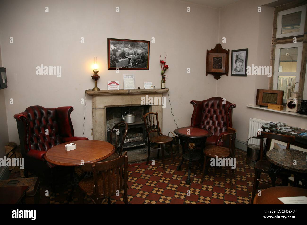 Stationmasters Parlor à Carnforth station pour Celia Johnson lors du tournage de brève rencontre Banque D'Images