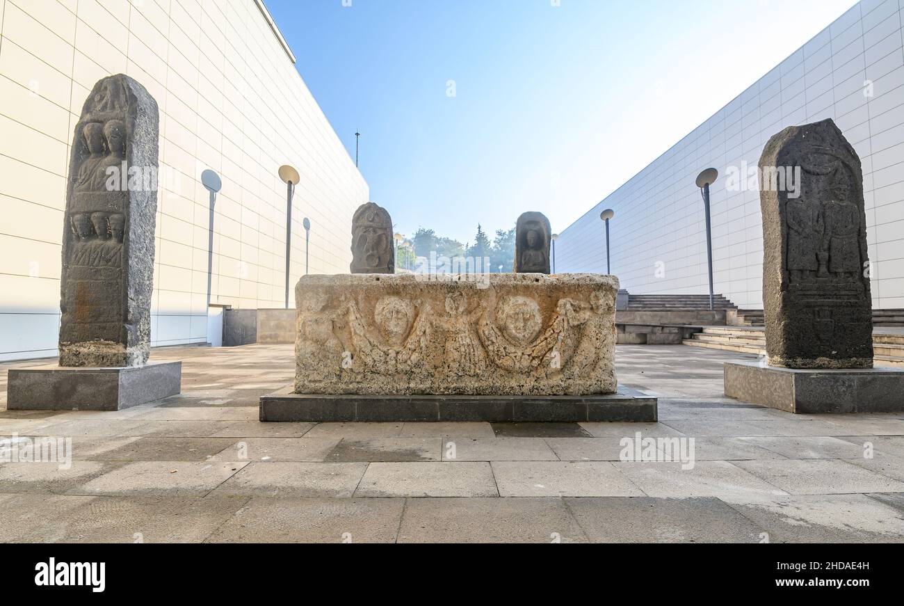 GAZIANTEP, TURQUIE.Vue panoramique du musée de la mosaïque de Zeugma.Le plus grand musée de la mosaïque du monde Banque D'Images