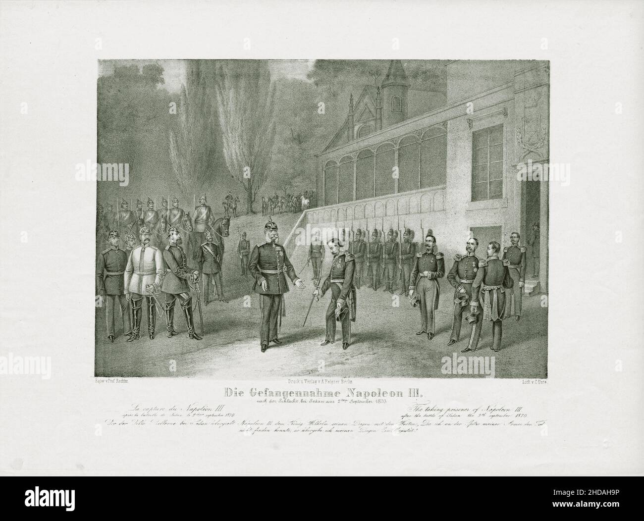 Battle of sedan napoleon Banque de photographies et d’images à haute ...