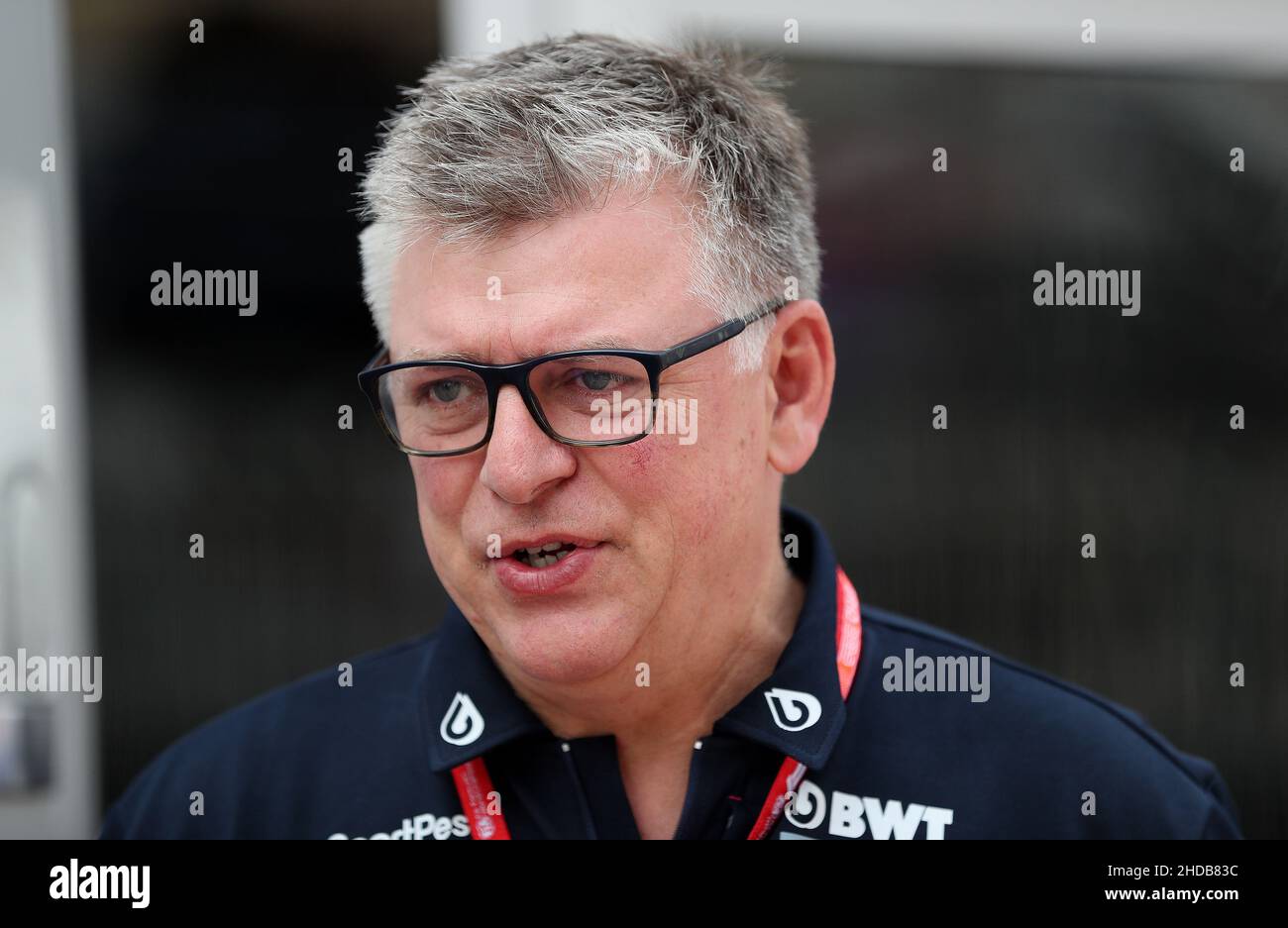 Photo du dossier en date du 25-05-2019 du PDG de Racing point Otmar Szafnauer lors de la troisième pratique au circuit de Monte Carlo, Monaco.Aston Martin a annoncé le départ d'Otmar Szafnauer, directeur général de longue date.Date de publication : le mercredi 5 janvier 2022. Banque D'Images