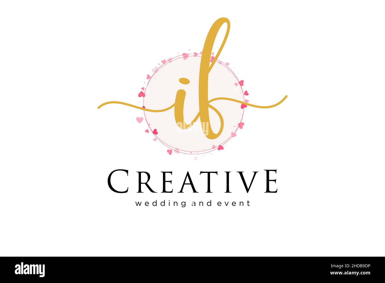 SI logo féminin.Utilisable pour le logo pour la mode, la photographie, le mariage, la beauté, les affaires.Elément de modèle de logo Flat Vector. Illustration de Vecteur