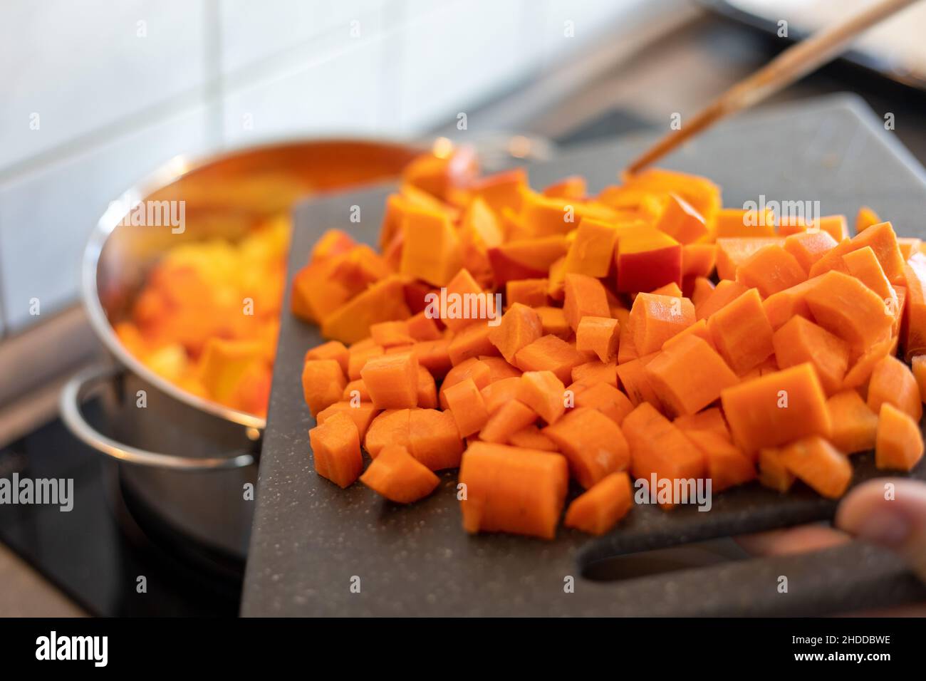 Cube de citrouille Banque de photographies et d’images à haute