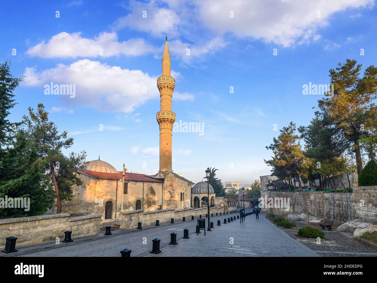 Mosquée Sirvani, construite par Sirvani Mehmet Effendi à Gaziantep, Turquie Banque D'Images