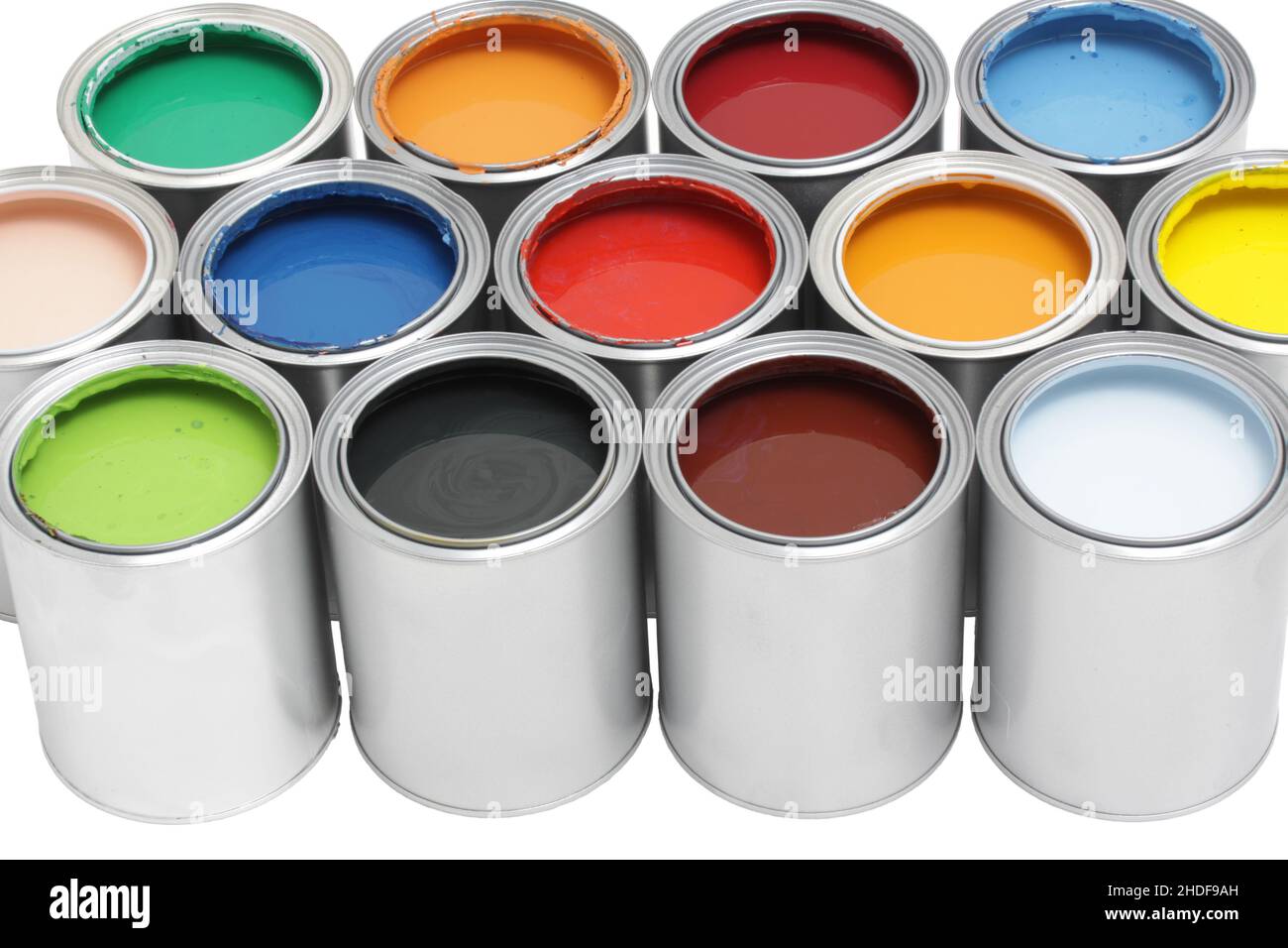 Pots de peinture Banque de photographies et d'images à haute résolution -  Alamy