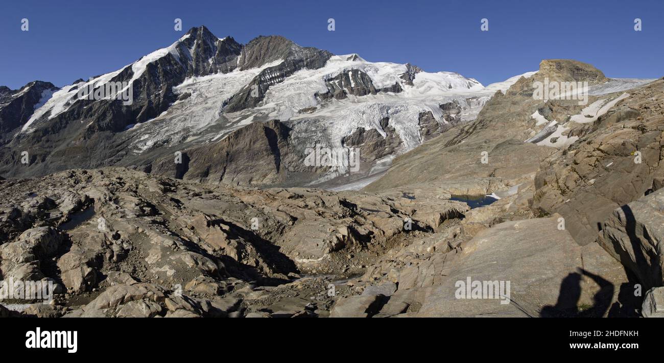 complètement chauve, montagne, alpes autrichiennes, balds, montagnes Banque D'Images