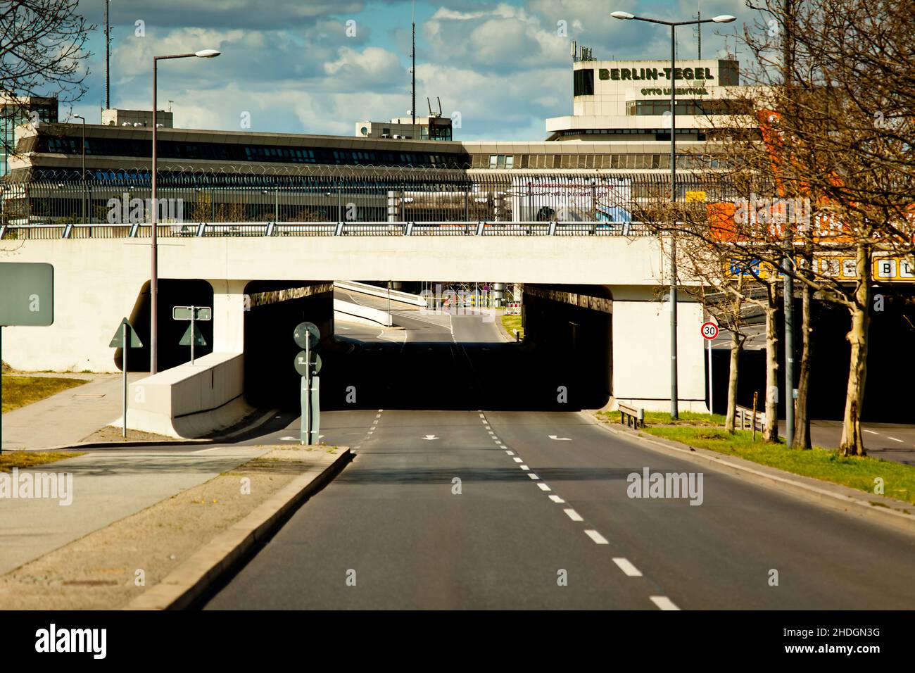 humain déserté, berlin, tegel, déserts, tegels Banque D'Images