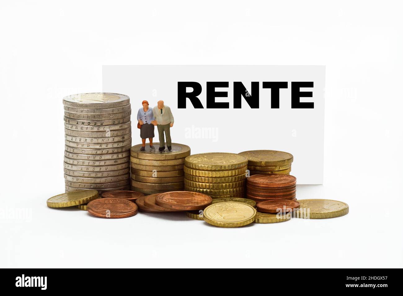 retraite, retraite, retraite, retraite, retraite, retraite,pensions Banque D'Images