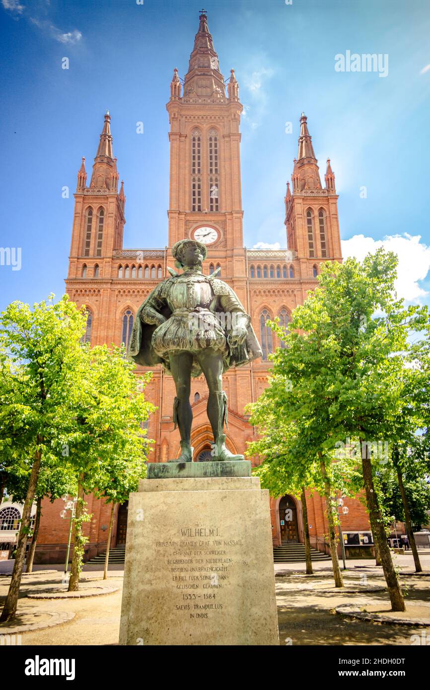 mémorial, église, william i., mémoriaux, churchs,william l.s. Banque D'Images