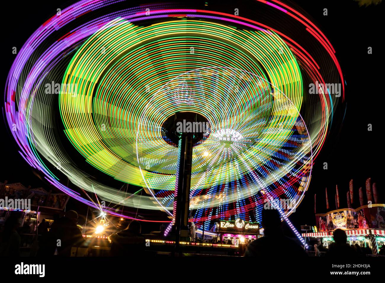 carrousel, foire, promenade, carrousels, parcs d'expositions,manèges Banque D'Images