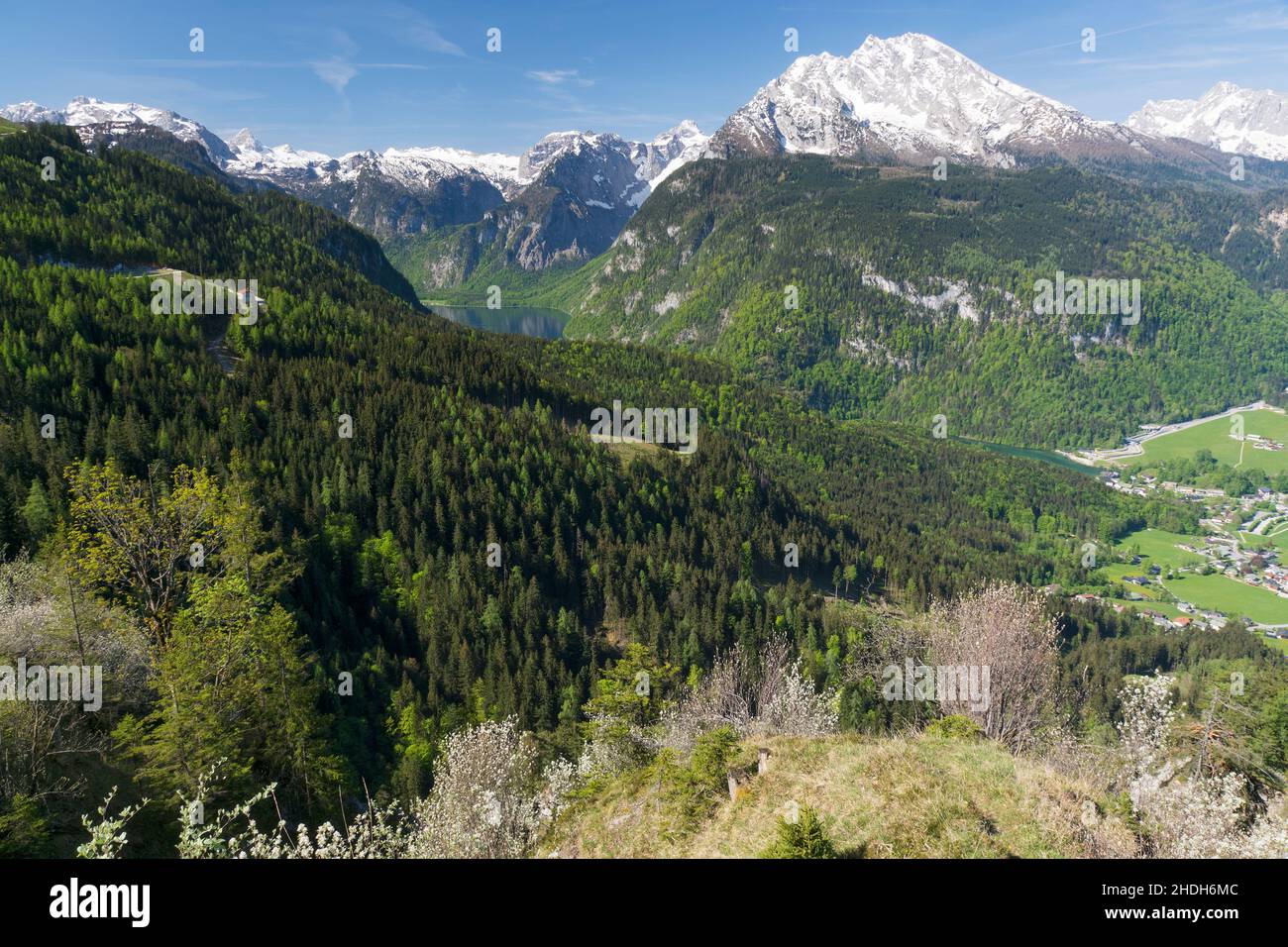 haute-bavière, zone touristique, berchtesgadener pays, bavarias supérieur, zones touristiques,terres de berchtesgadener Banque D'Images