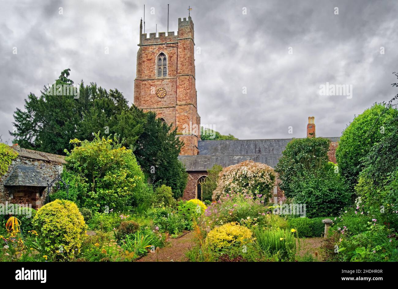 Royaume-Uni, Somerset, Exmoor, Dunster, Eglise de St George Banque D'Images