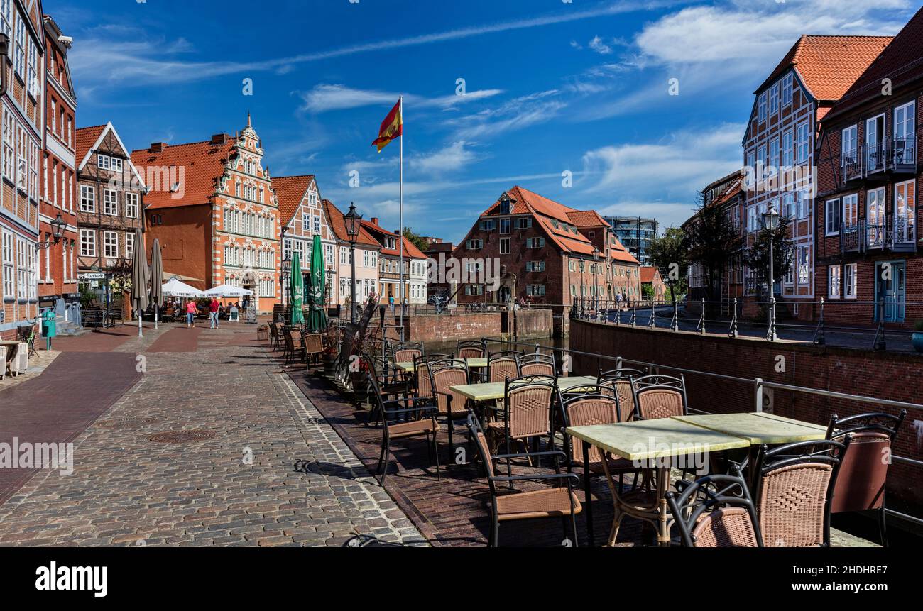 stade, vieux pays, défilés, altes lands Banque D'Images