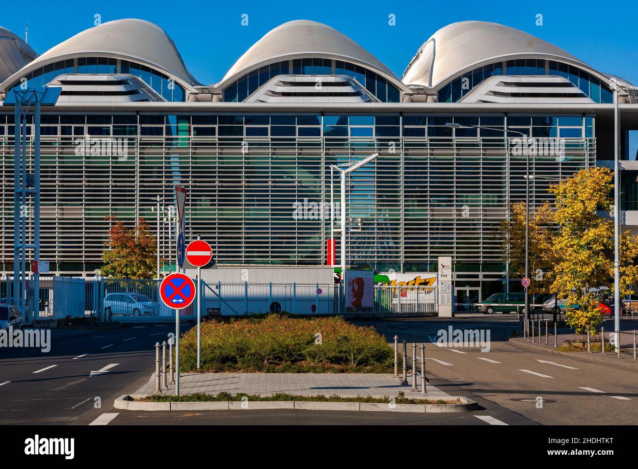 francfort, halls d'exposition, frankfurts, exposition d'art, hall d'exposition Banque D'Images