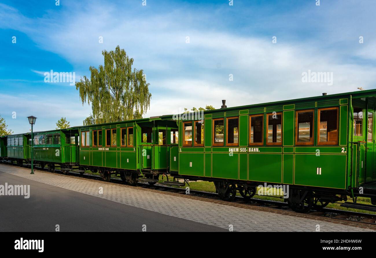 chiemsee-bahn Banque D'Images