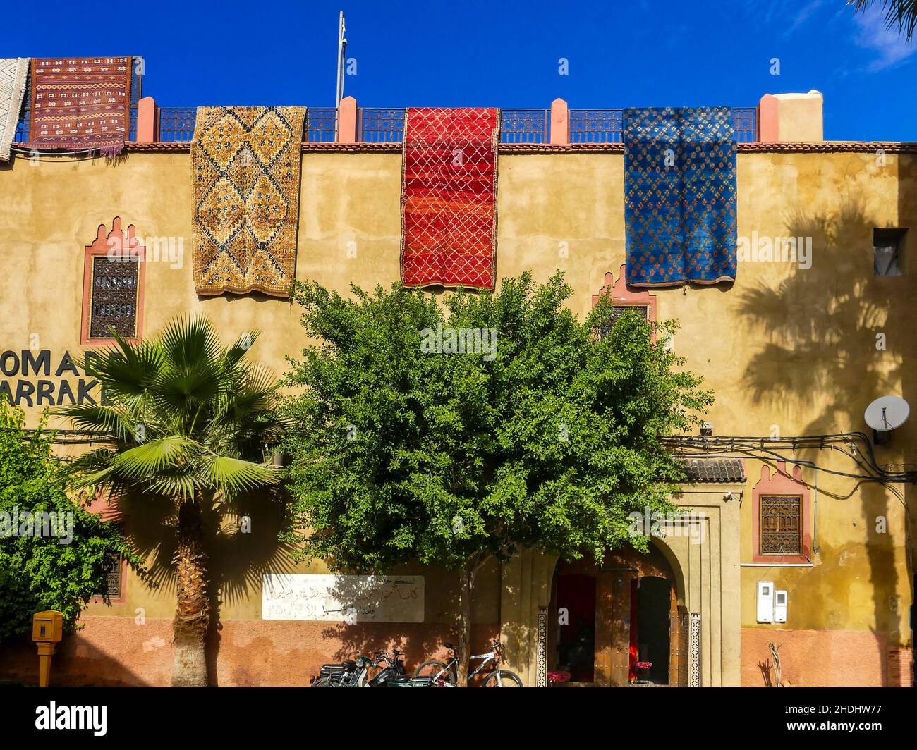 tapis, marrakech, tapis, marrakeshs Banque D'Images