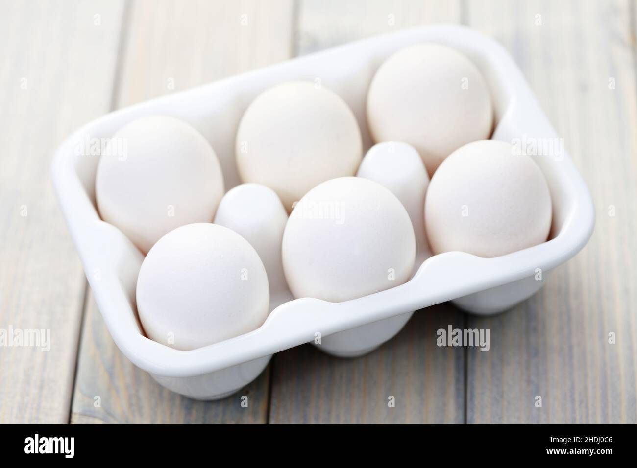 œuf, une demi-douzaine, œufs, une demi-douzaine Banque D'Images