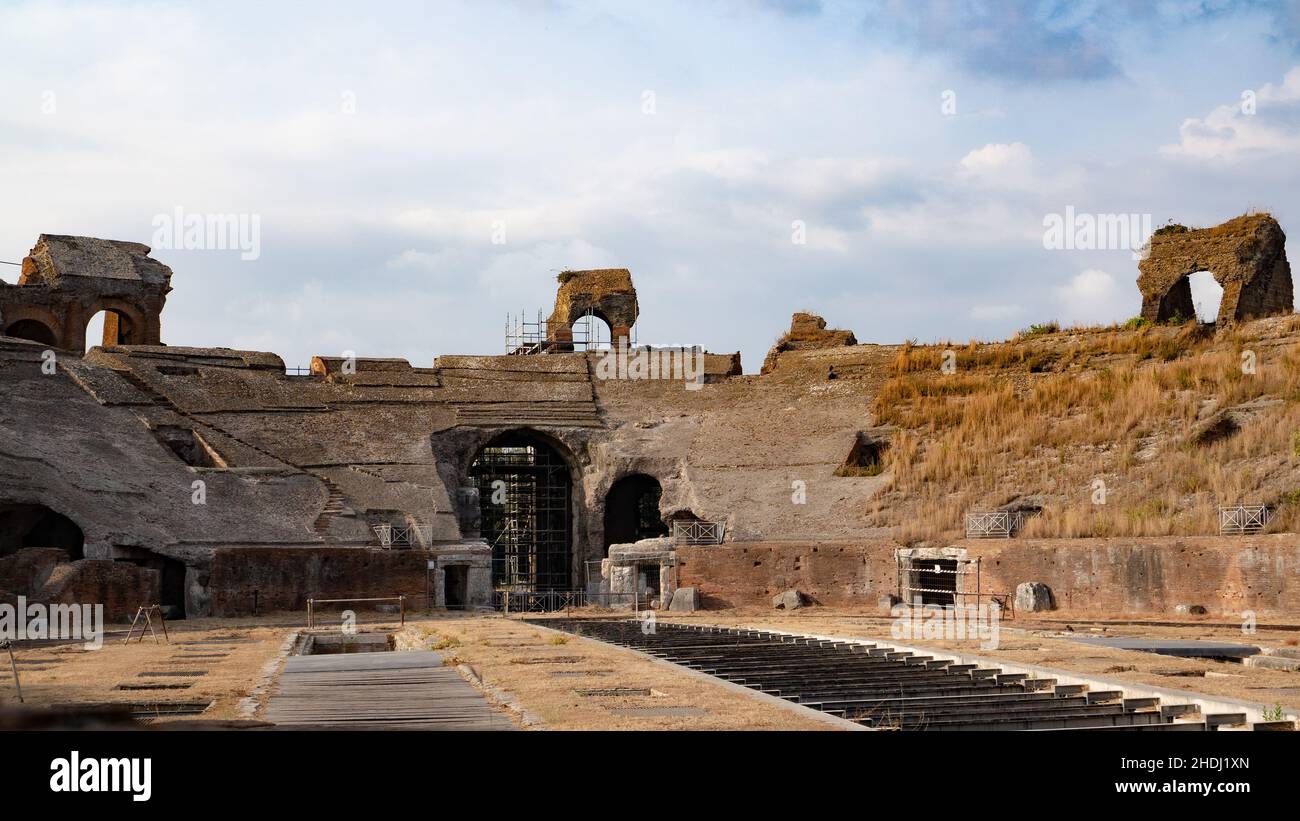 L'arène de Spartacus Banque D'Images