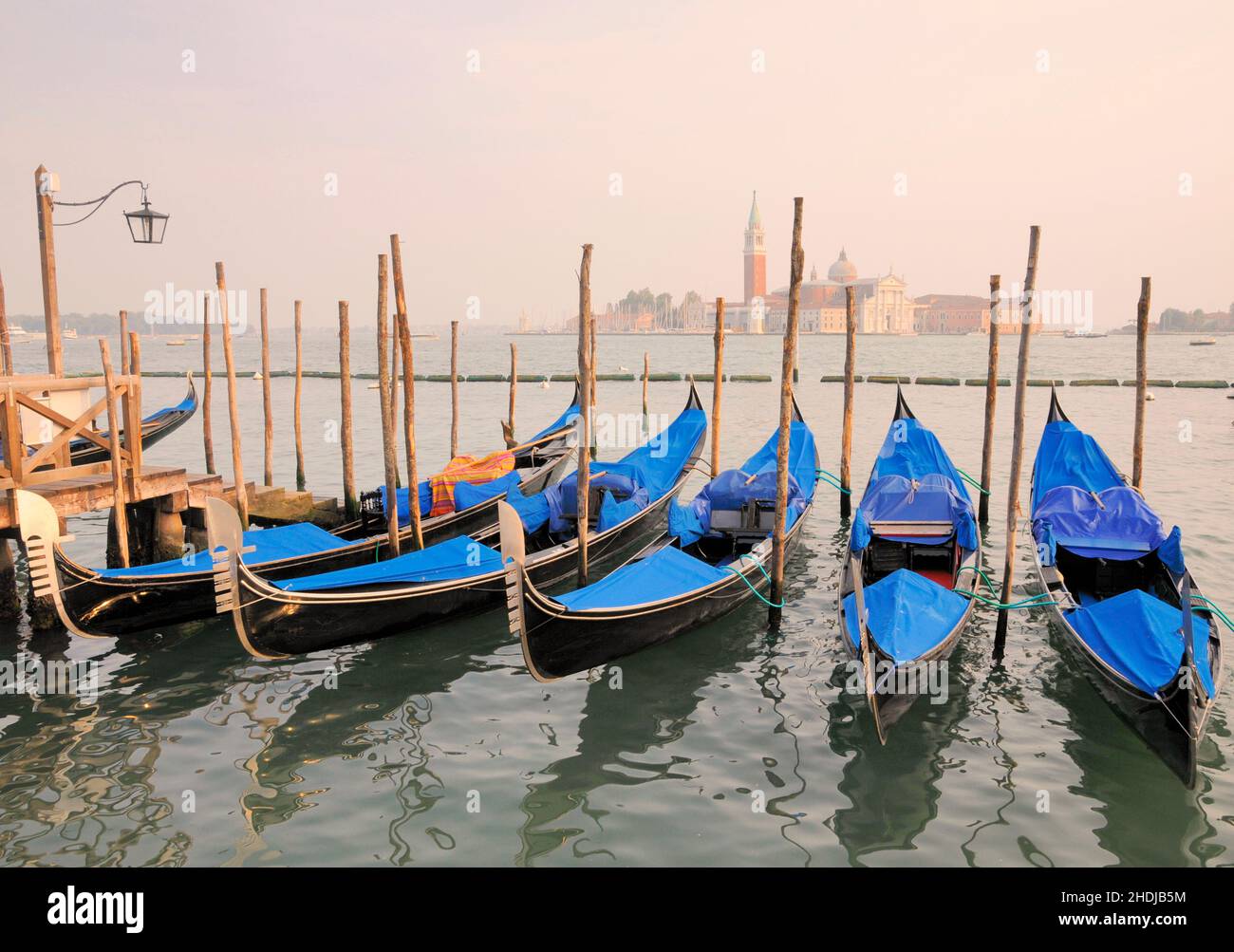 gondole, venise, gondoles, venise Banque D'Images