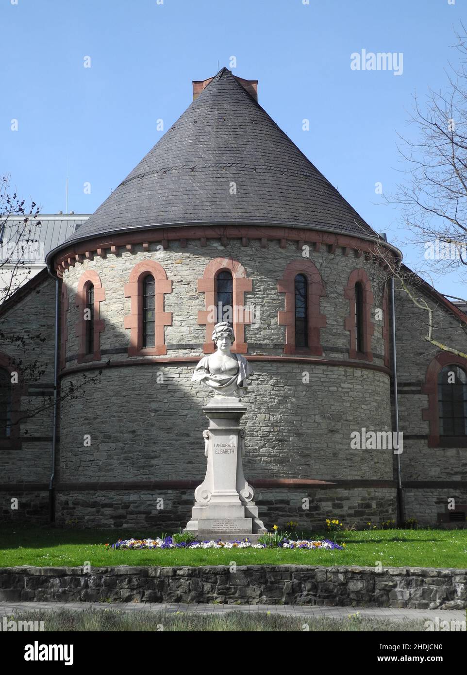 monument landgravine elizabeth, église anglaise Banque D'Images