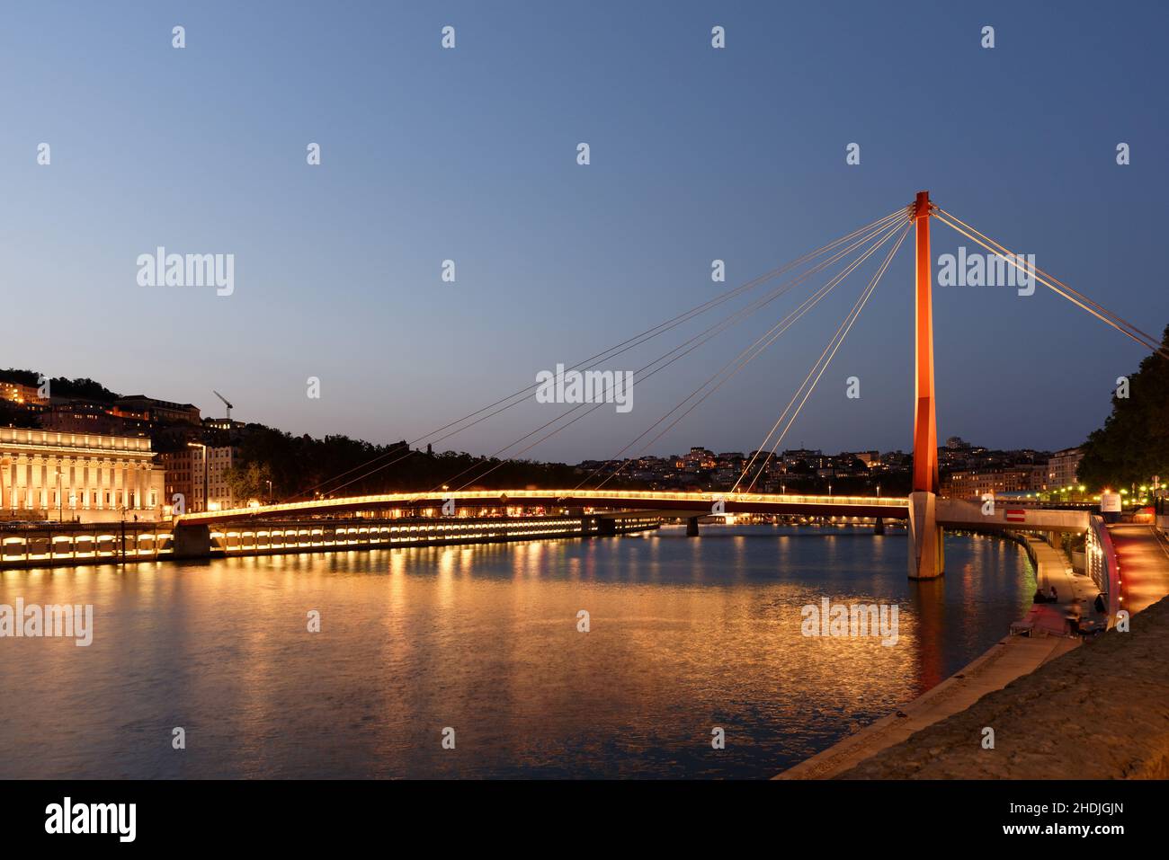 heure bleue, saône, heures bleues Banque D'Images
