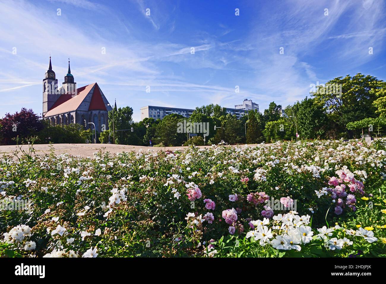 magdebourg, johanneskirche, magdeburgs, johanneskirches Banque D'Images