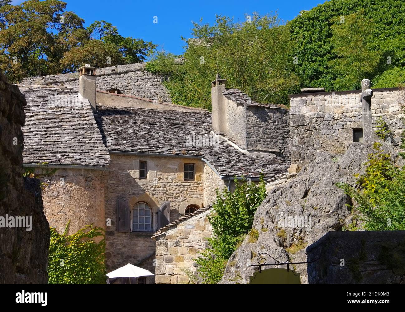 La Couvertoirade Du Village Banque De Photographies Et D images Haute la-couvertoirade-du-village-banque-de-photographies-et-d-images-haute