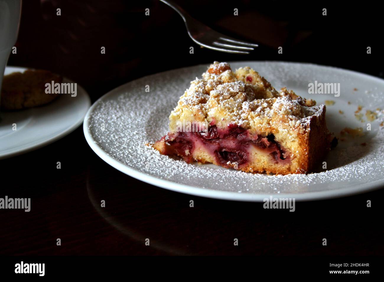 G Teau La Streusel Tarte Aux Cerises G Teaux La Streusel Tartes Aux Cerises Photo Stock