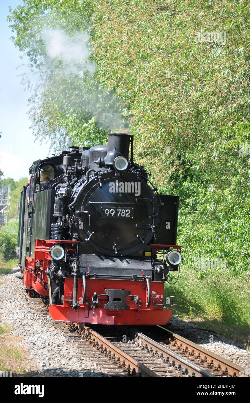 locomotive, locomotive à vapeur, locomotives, locomotives à vapeur Banque D'Images