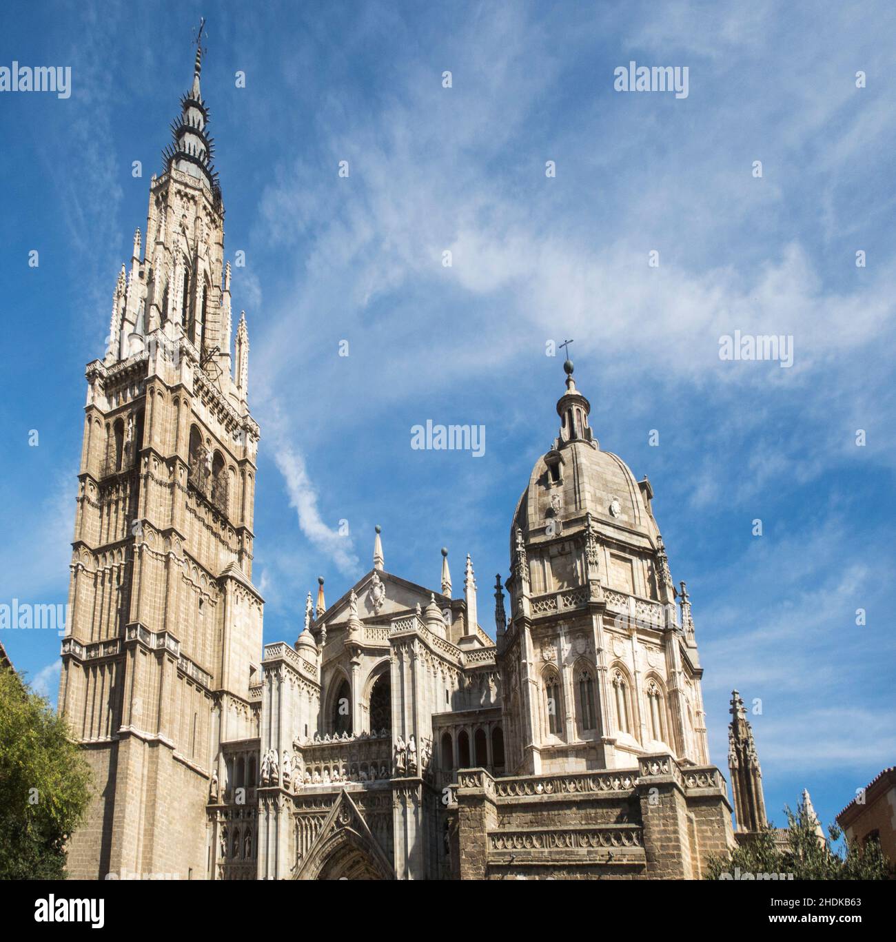 La cathédrale de Tolède Banque D'Images