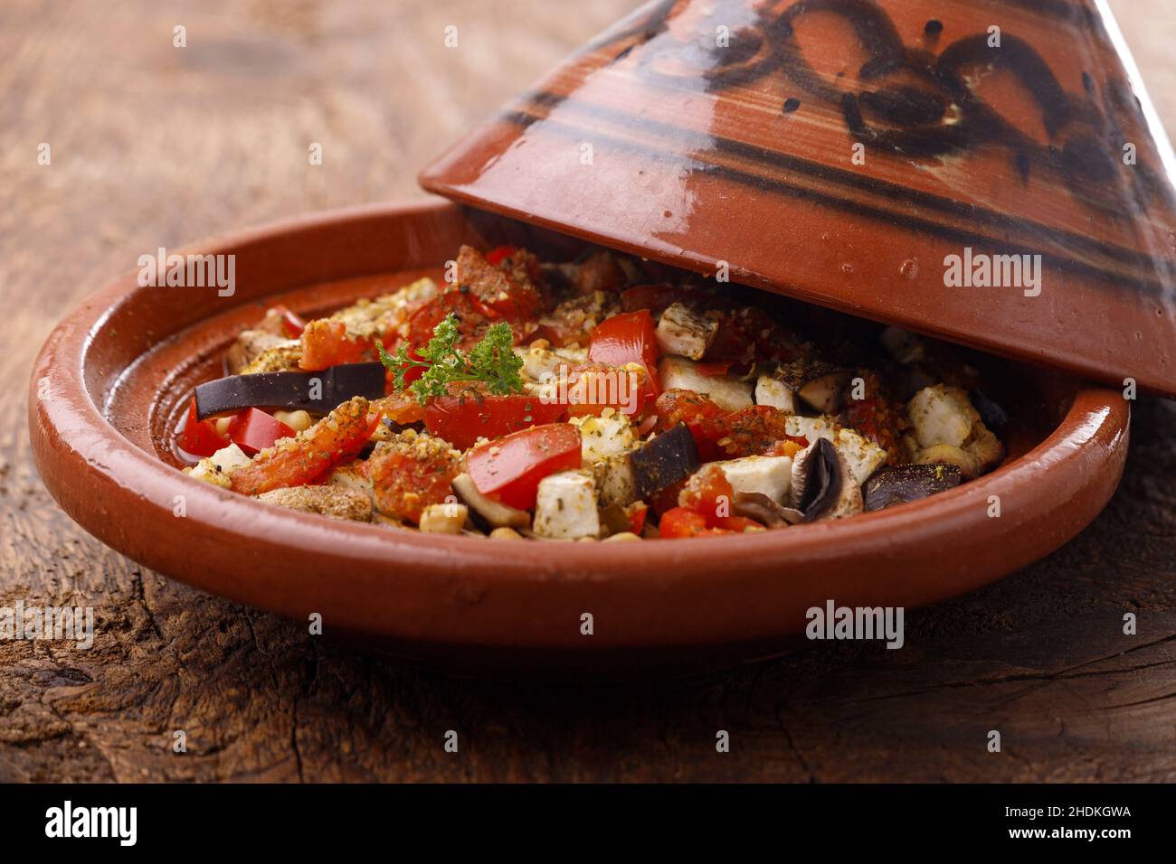 traditionnel, marocain, tajine, traditionnel, marocain Banque D'Images