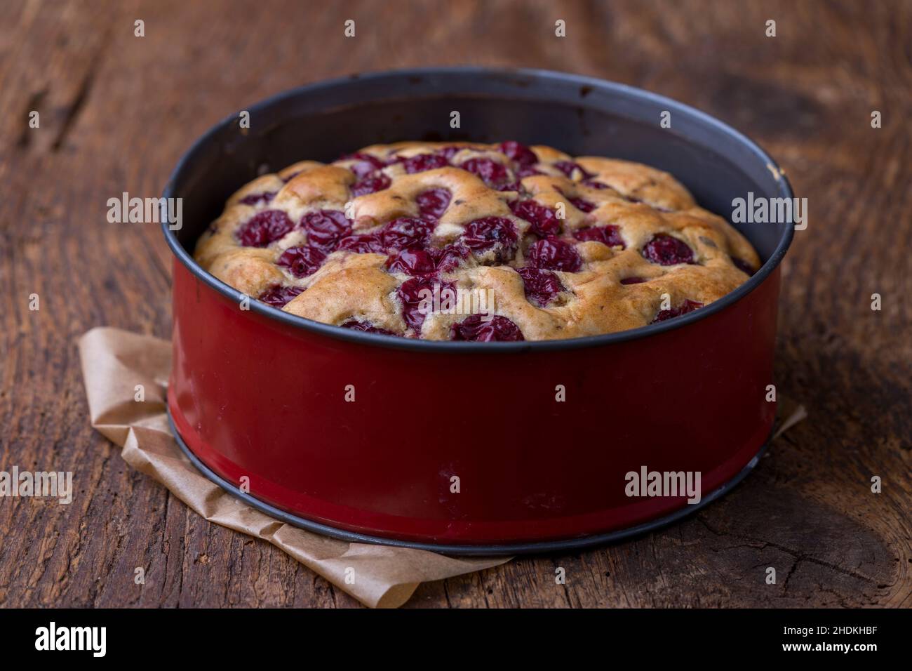 tarte aux cerises, tourtes aux cerises Banque D'Images