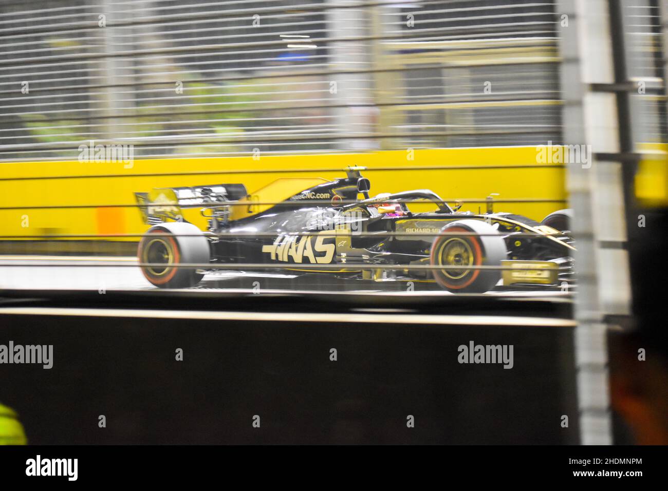 Kevin Magnussen - Singapour F1 2019 Banque D'Images