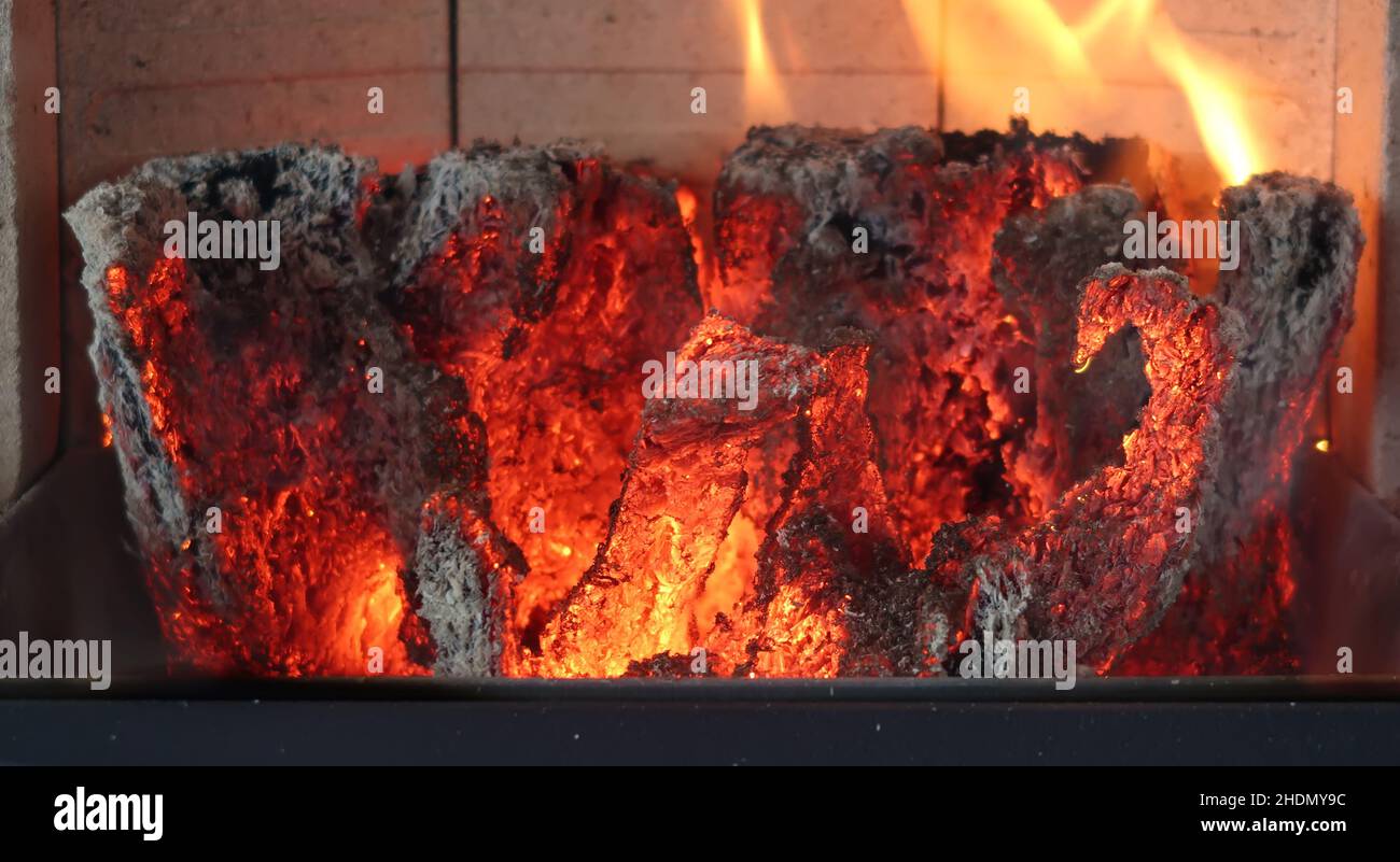 chaleur, feu, glut, chaleurs, feux,des noix Banque D'Images