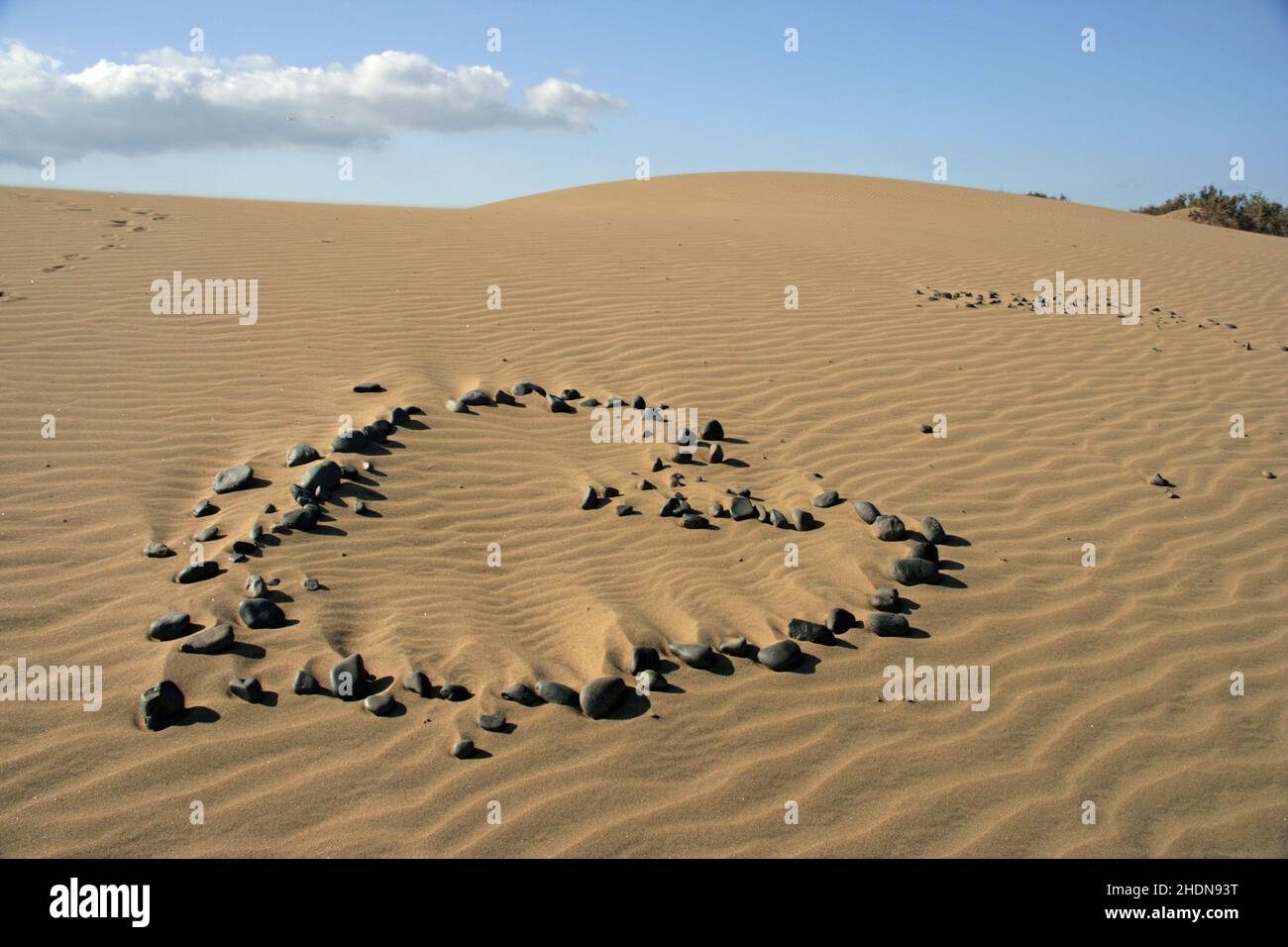 galets, affectueux, cordate, galets, romance,cordates Banque D'Images