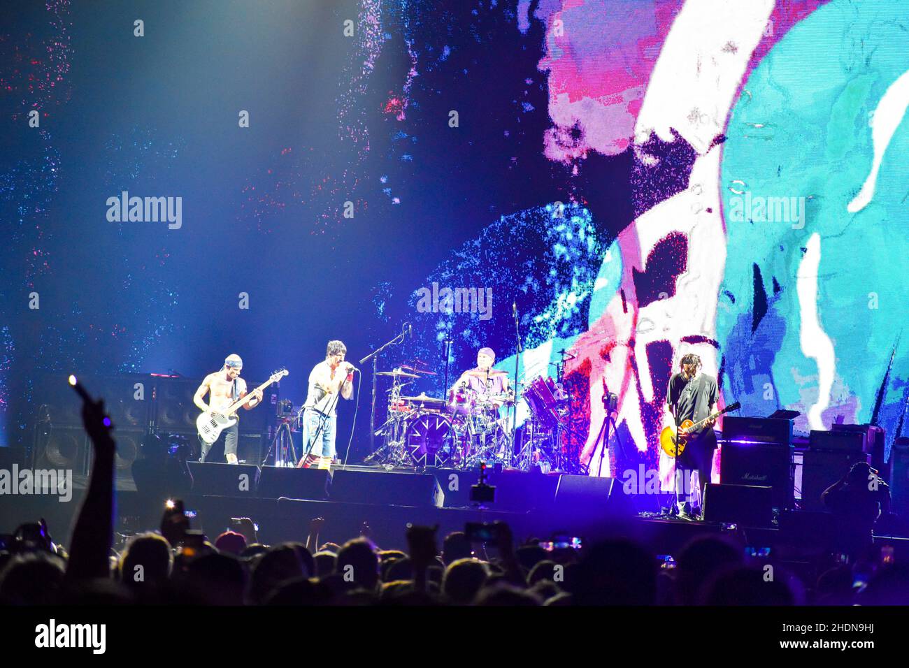 Red Hot Chili Peppers - Singapour F1 2019 Banque D'Images