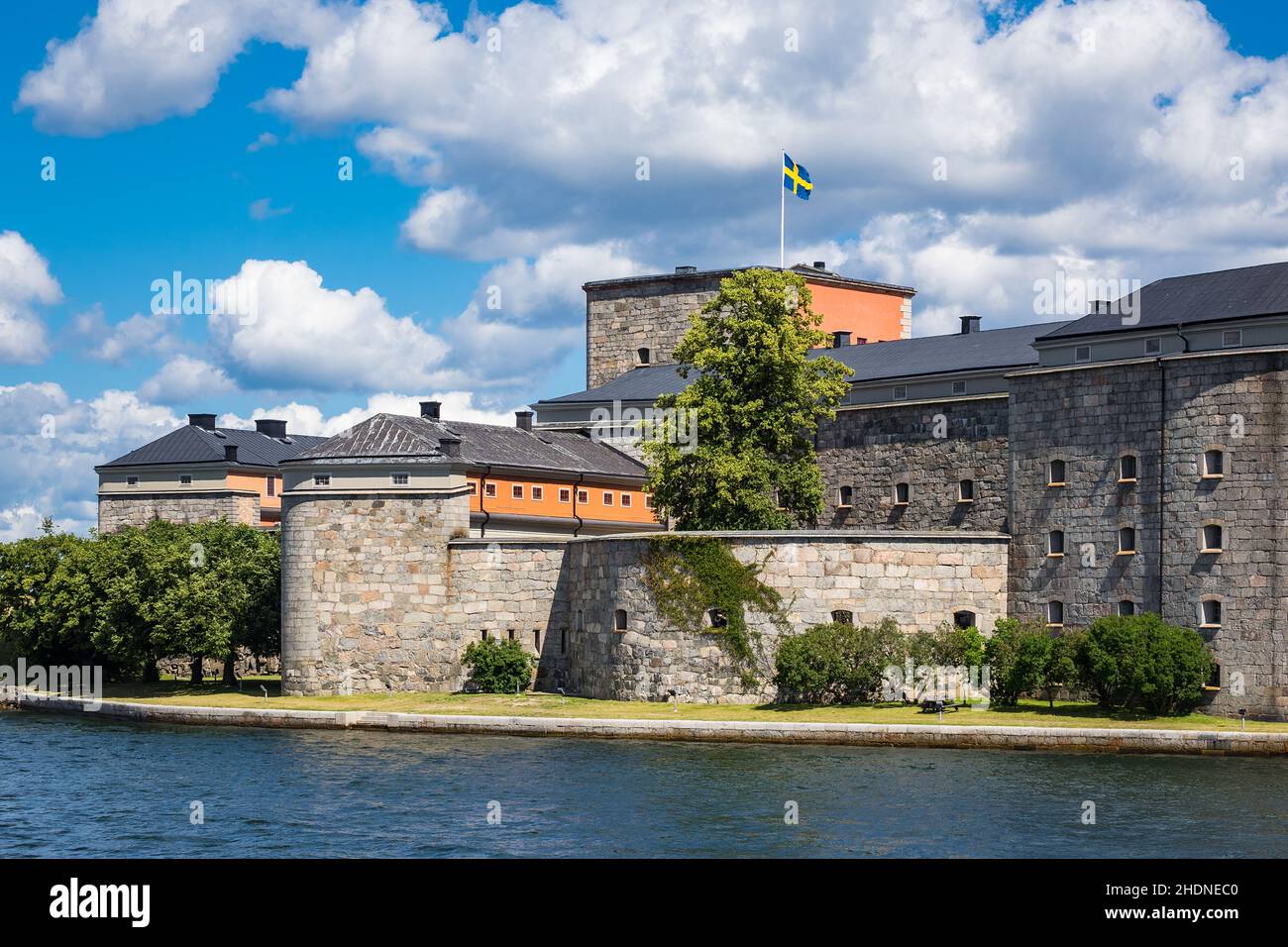 Fortification, vaxholm, Vaxholmen, fortifications, vaxholms Banque D'Images