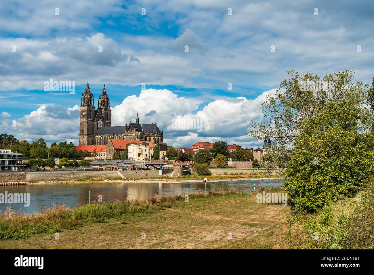 magdebourg, magdeburger dom, magdeburgs Banque D'Images