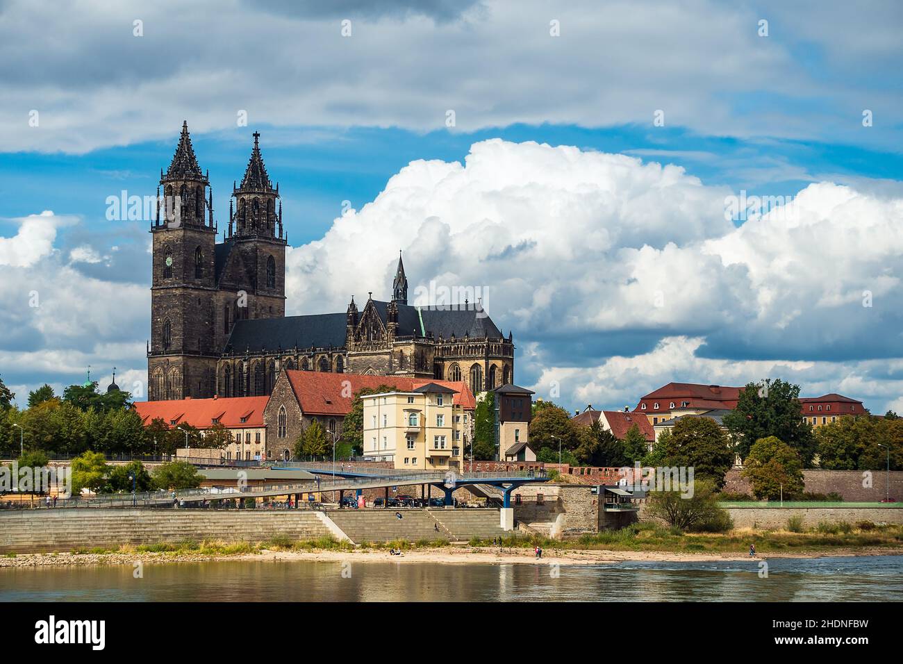 magdebourg, magdeburger dom, magdeburgs Banque D'Images