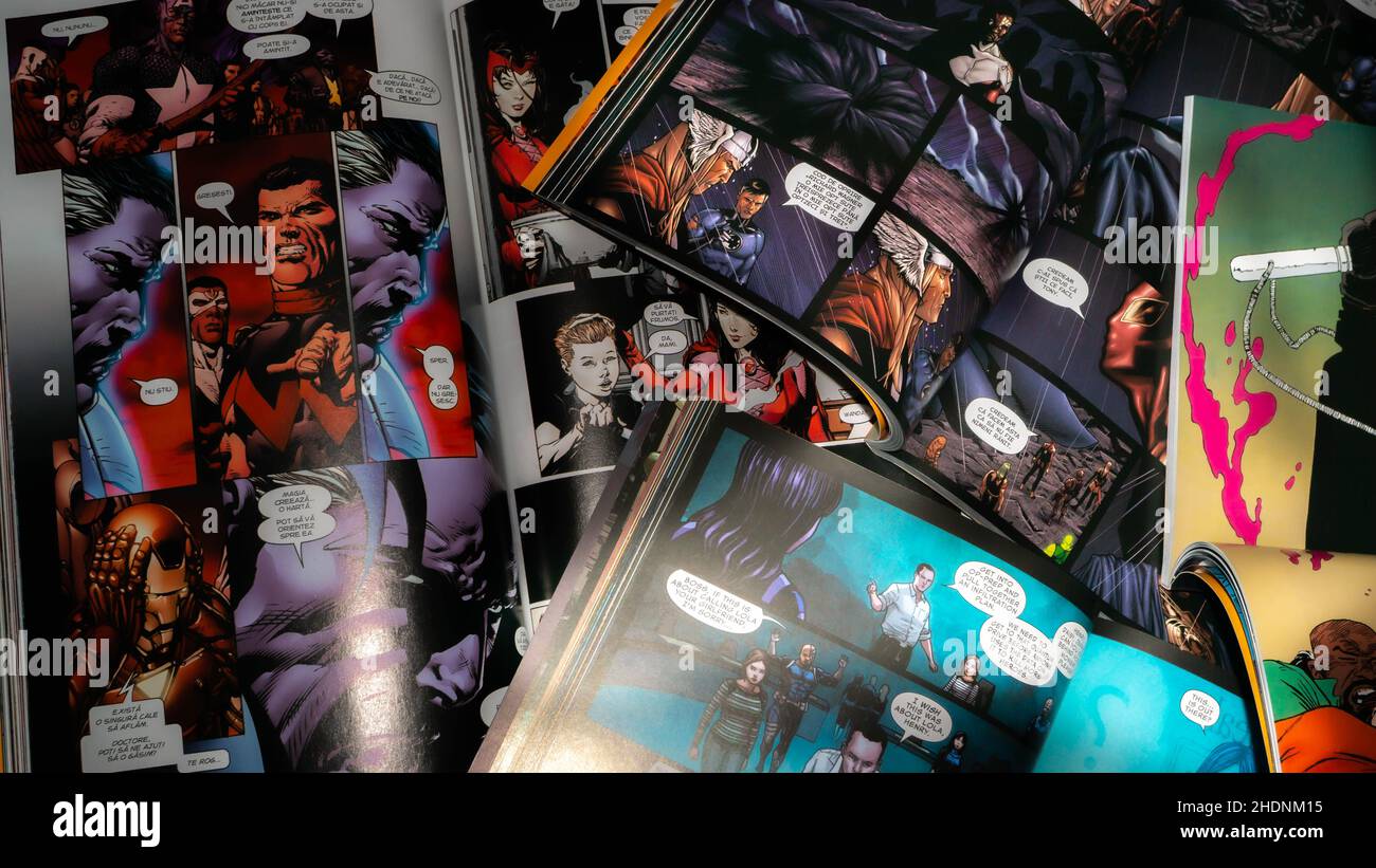 Bd Marvel Page De Garde Thanos marvel Banque de photographies et d’images à haute résolution