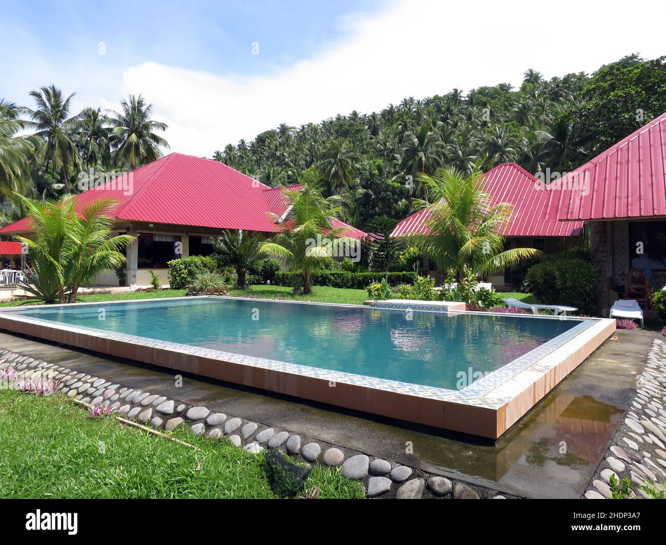 Résidentiel, philippines, île Panaon, résidences Banque D'Images
